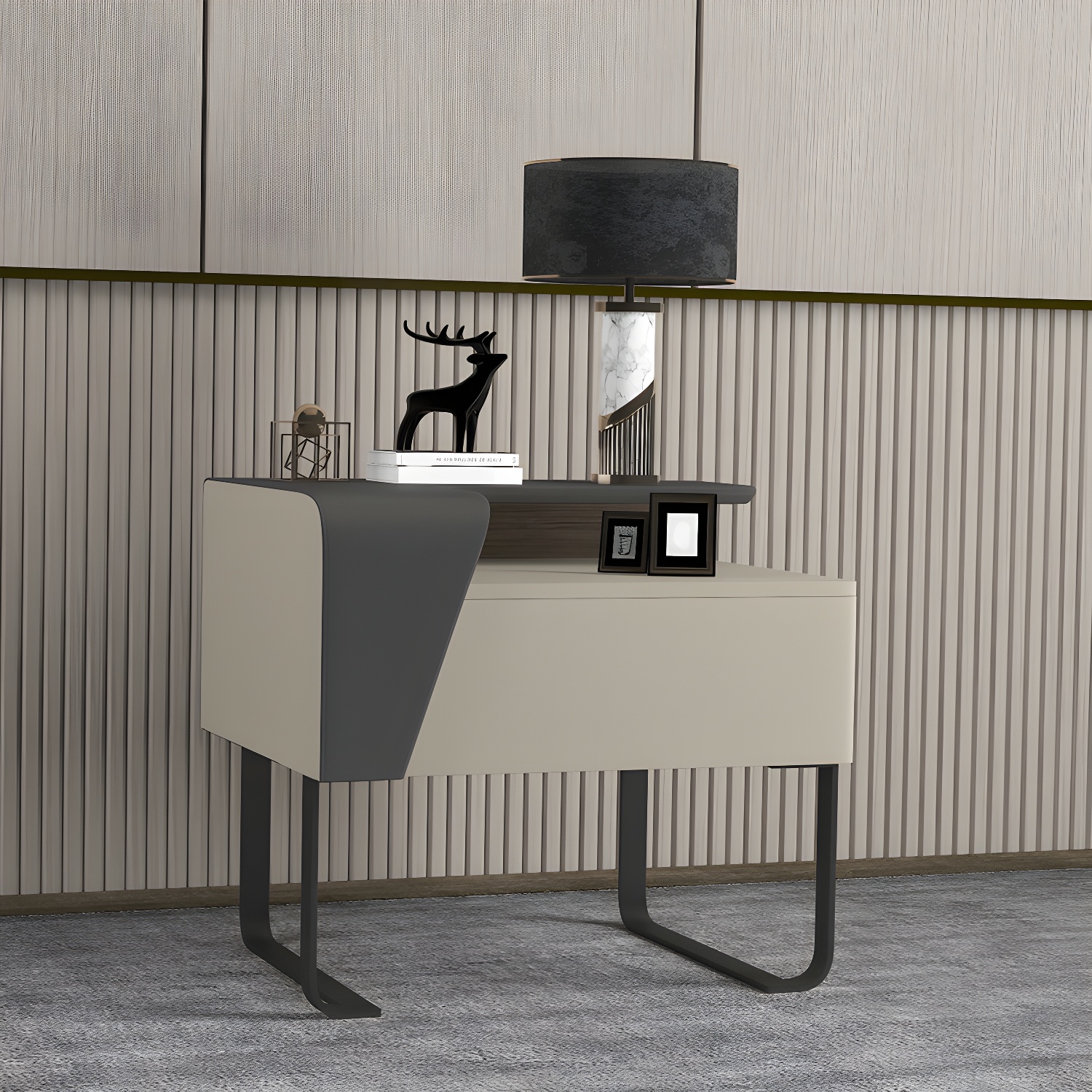 Modern Sled Nightstand | Ormau - image 3