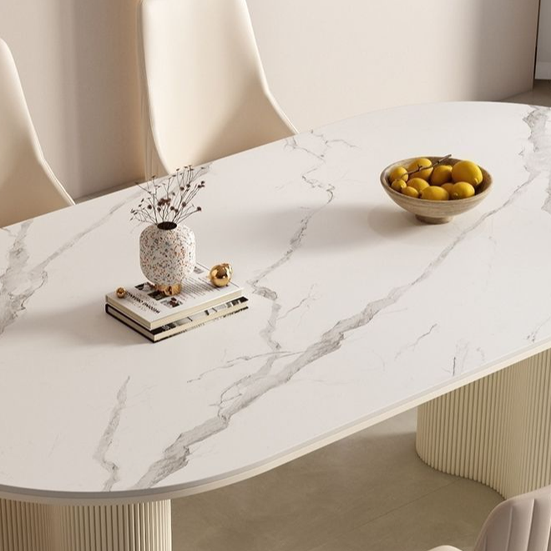Chalk Oval Dining Set | Ormau - image 4