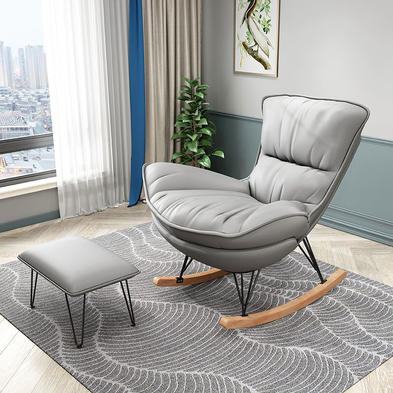 Modern Rocker & Ottoman | Ormau - image 3