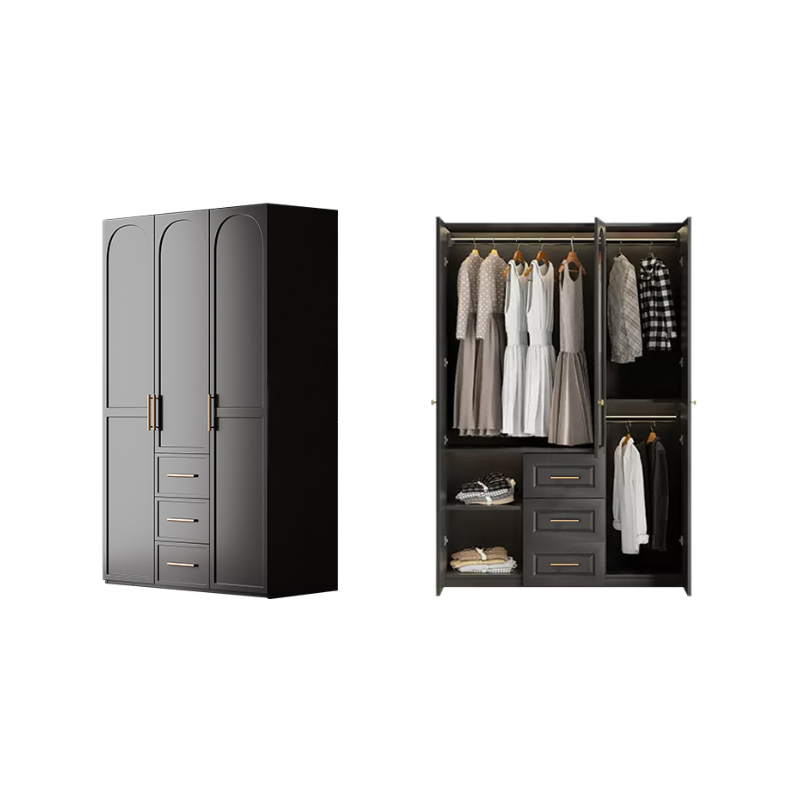 Modern Lumber Wardrobe Armoire | Ormau - image 26