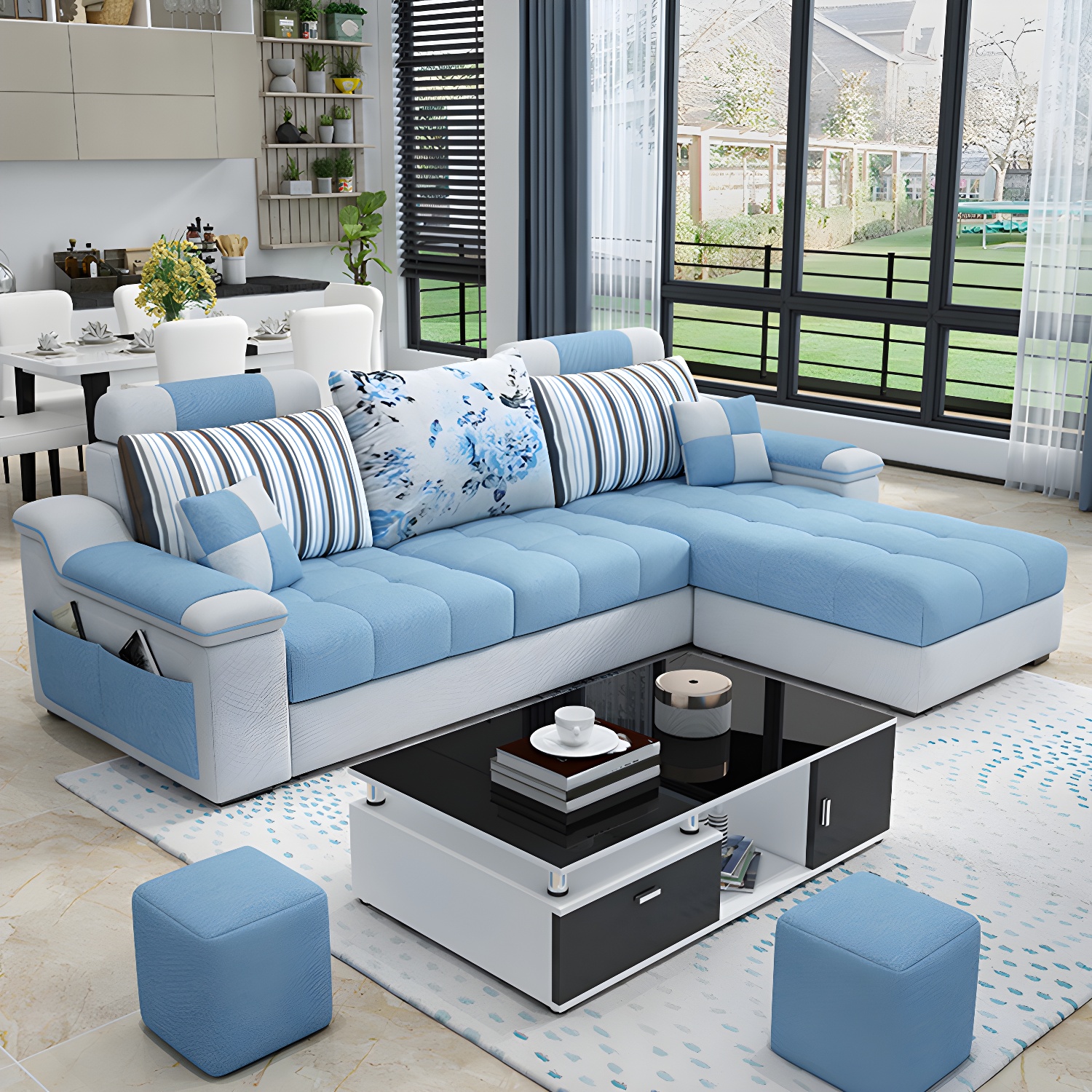 L-Shape Sectional Sofa | Ormau - image 16