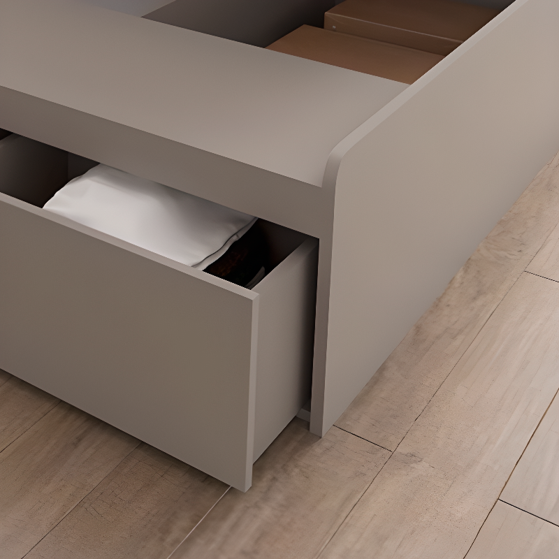 Cream Storage Bed | Ormau - image 4