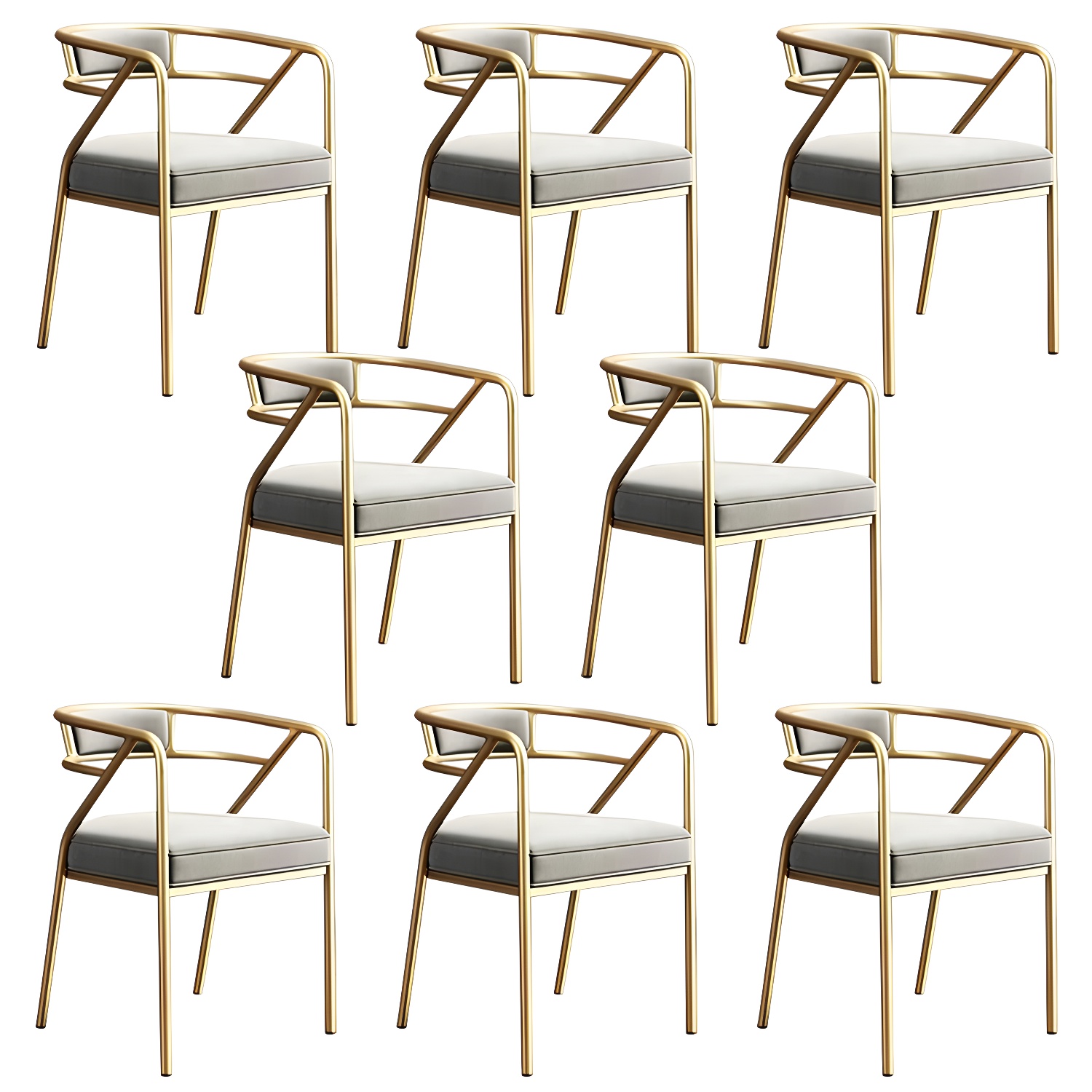 Glam Upholstered Arm Chair | Ormau - image 56