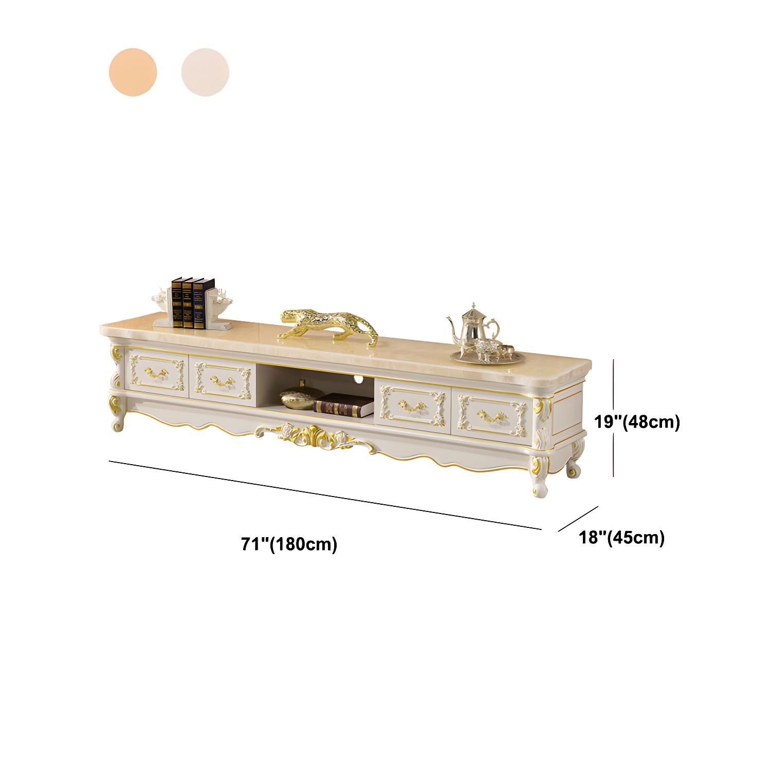 Marble Top TV Stand | Ormau - image 12