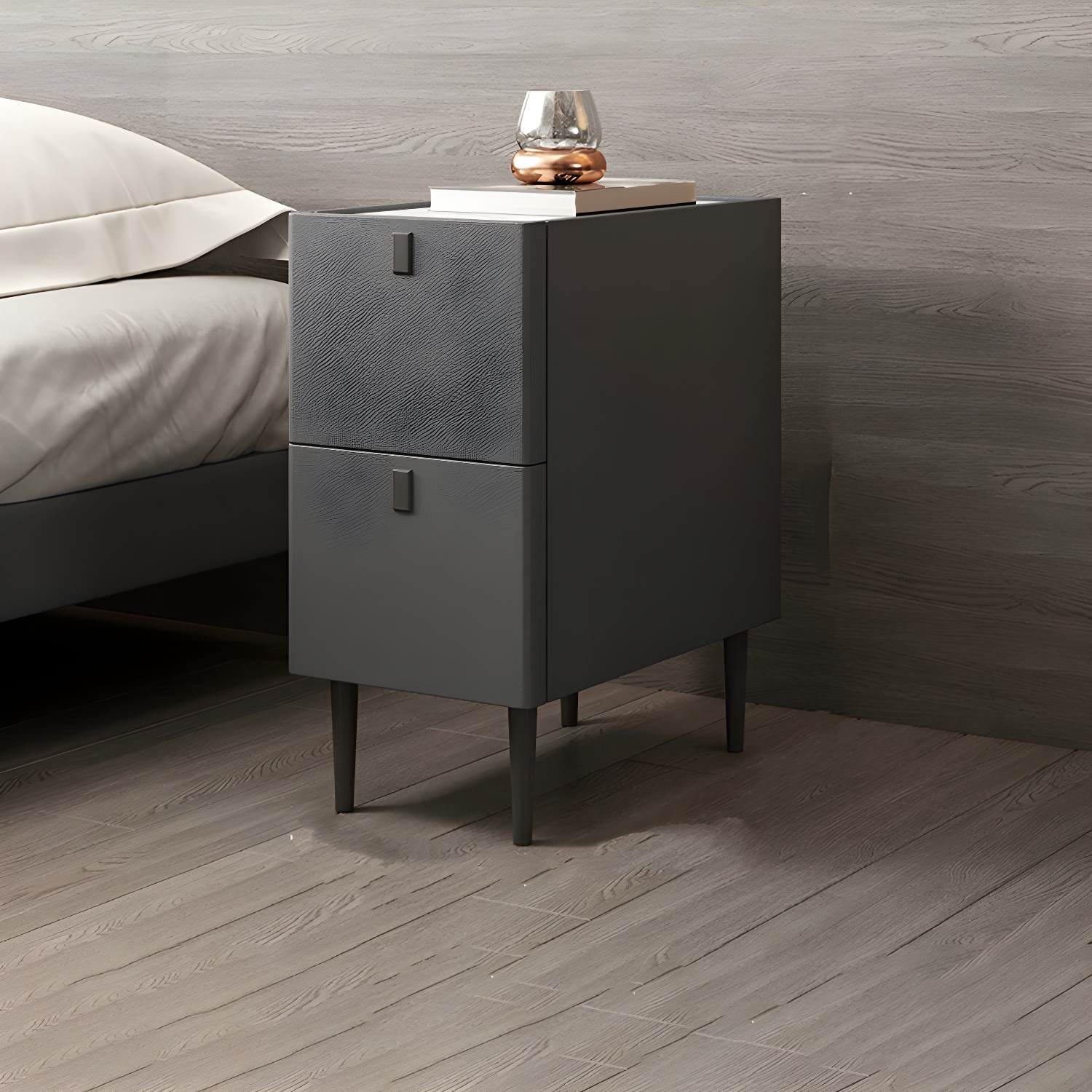 Luxe Leather Nightstand | Ormau - image 7