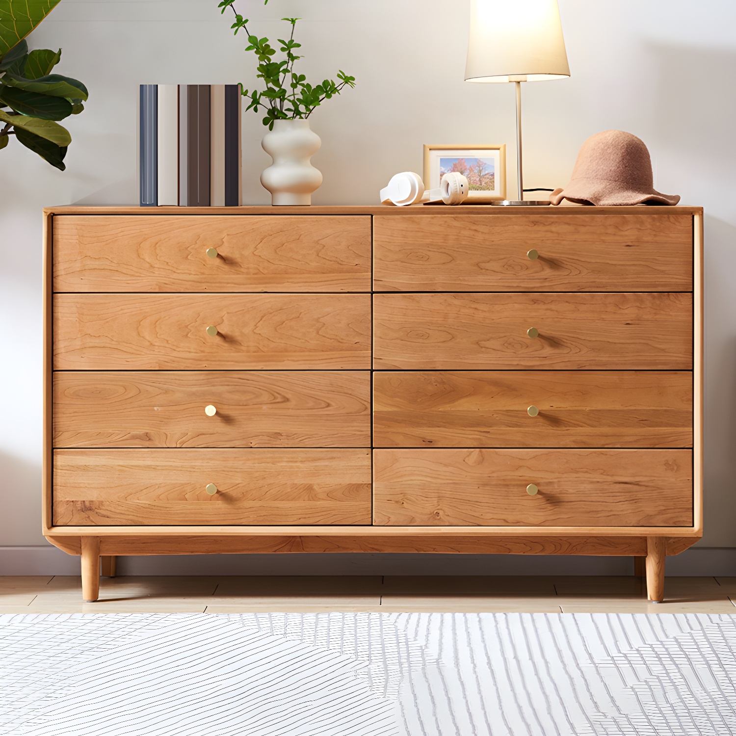 Modern Brown Wood Dresser | Ormau - image 4