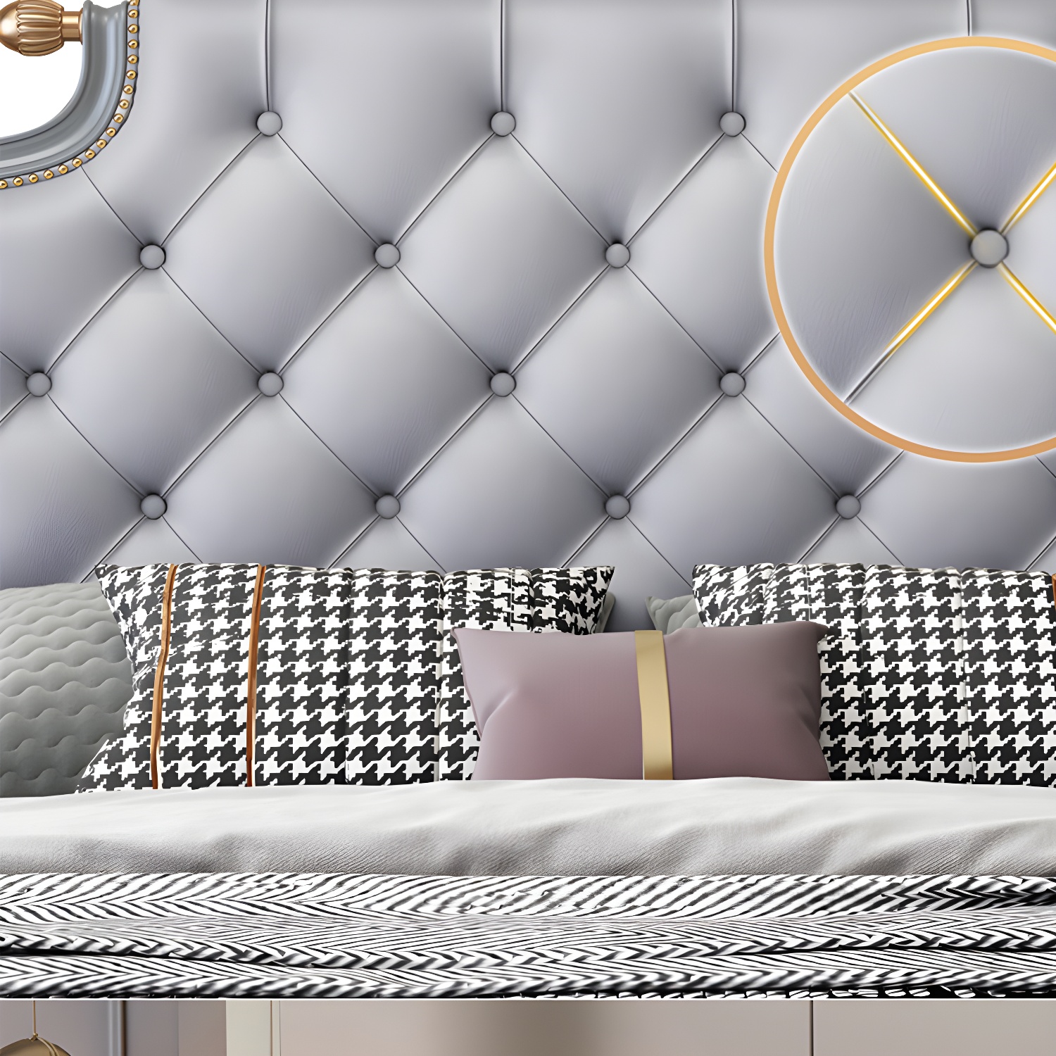 Tufted Panel Bed | Ormau - image 7