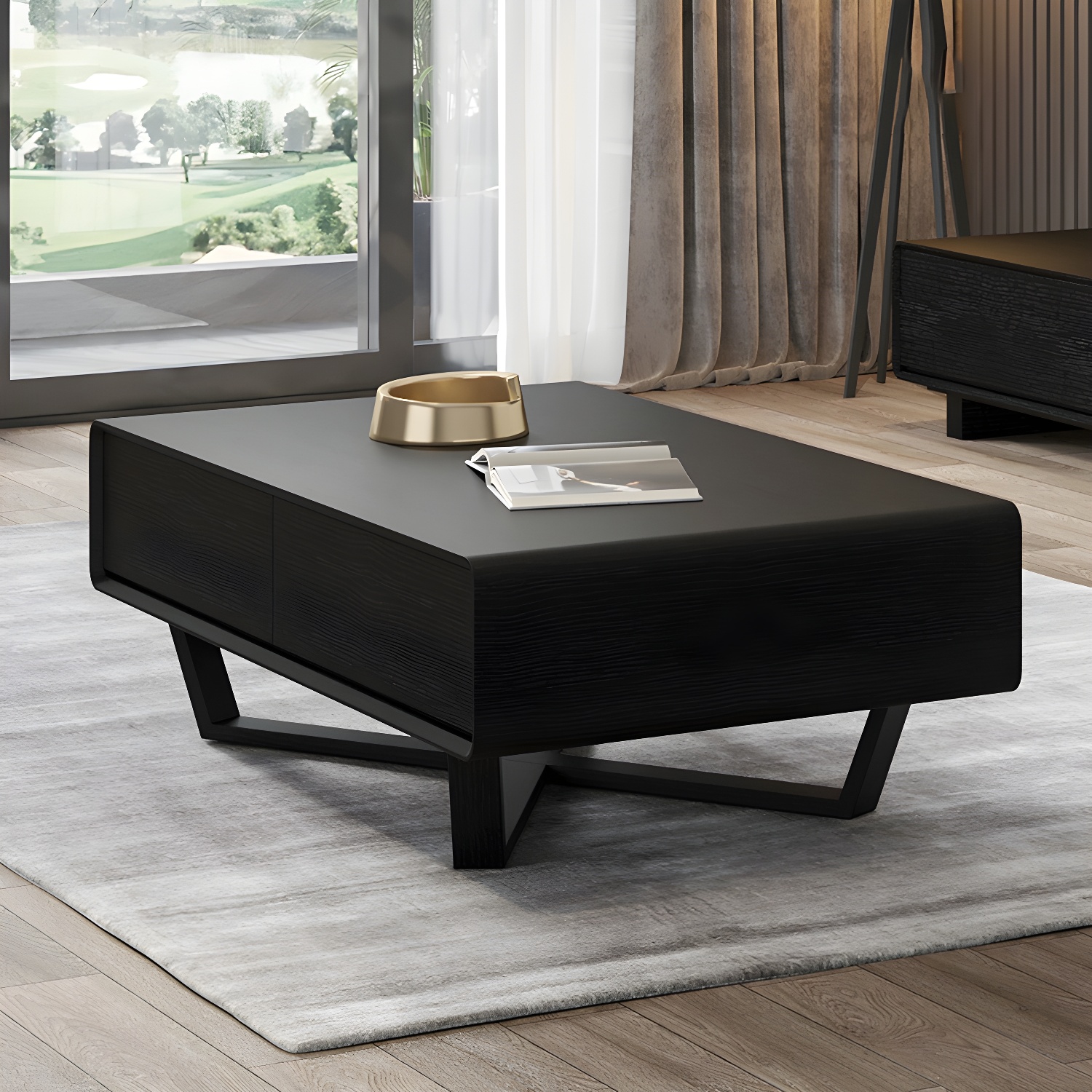 Modern Wood Coffee Table | Ormau - image 1