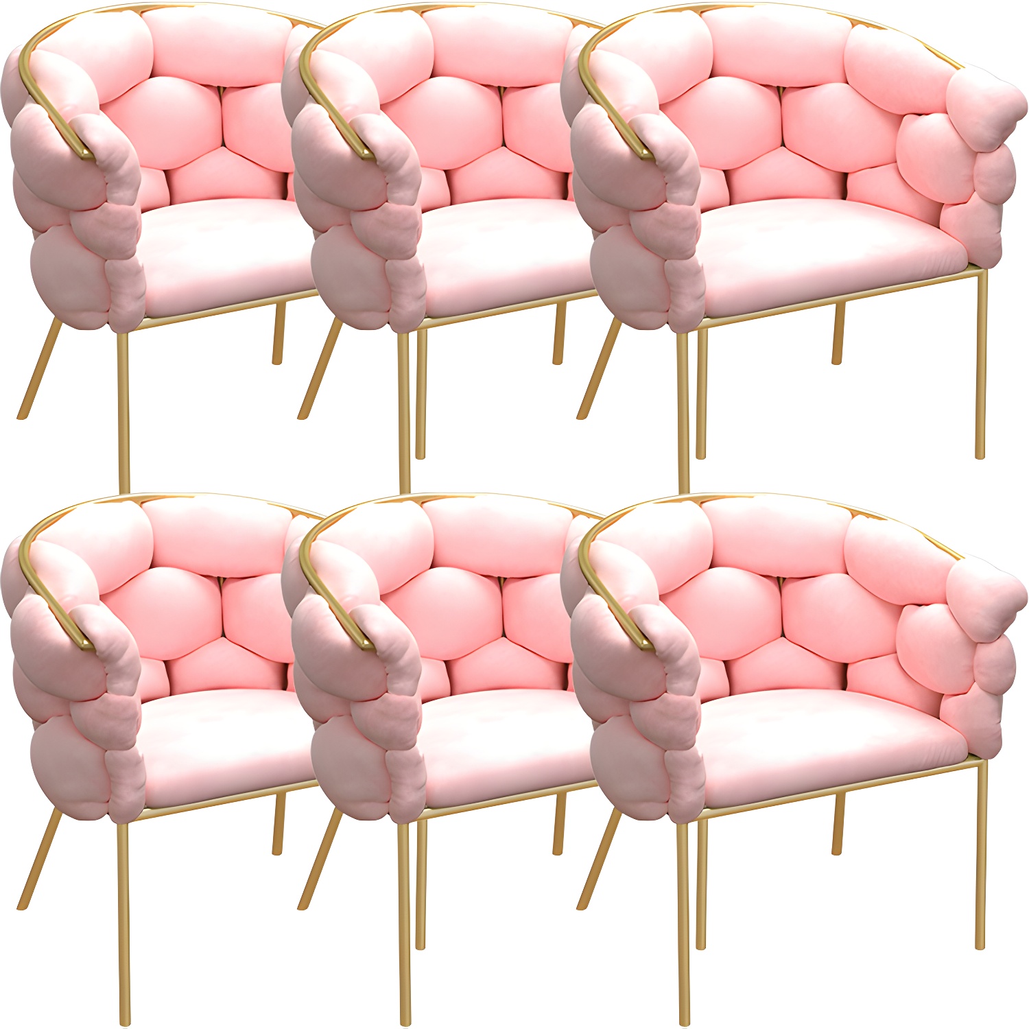 Glam Upholstered Dining Chair | Ormau - image 38