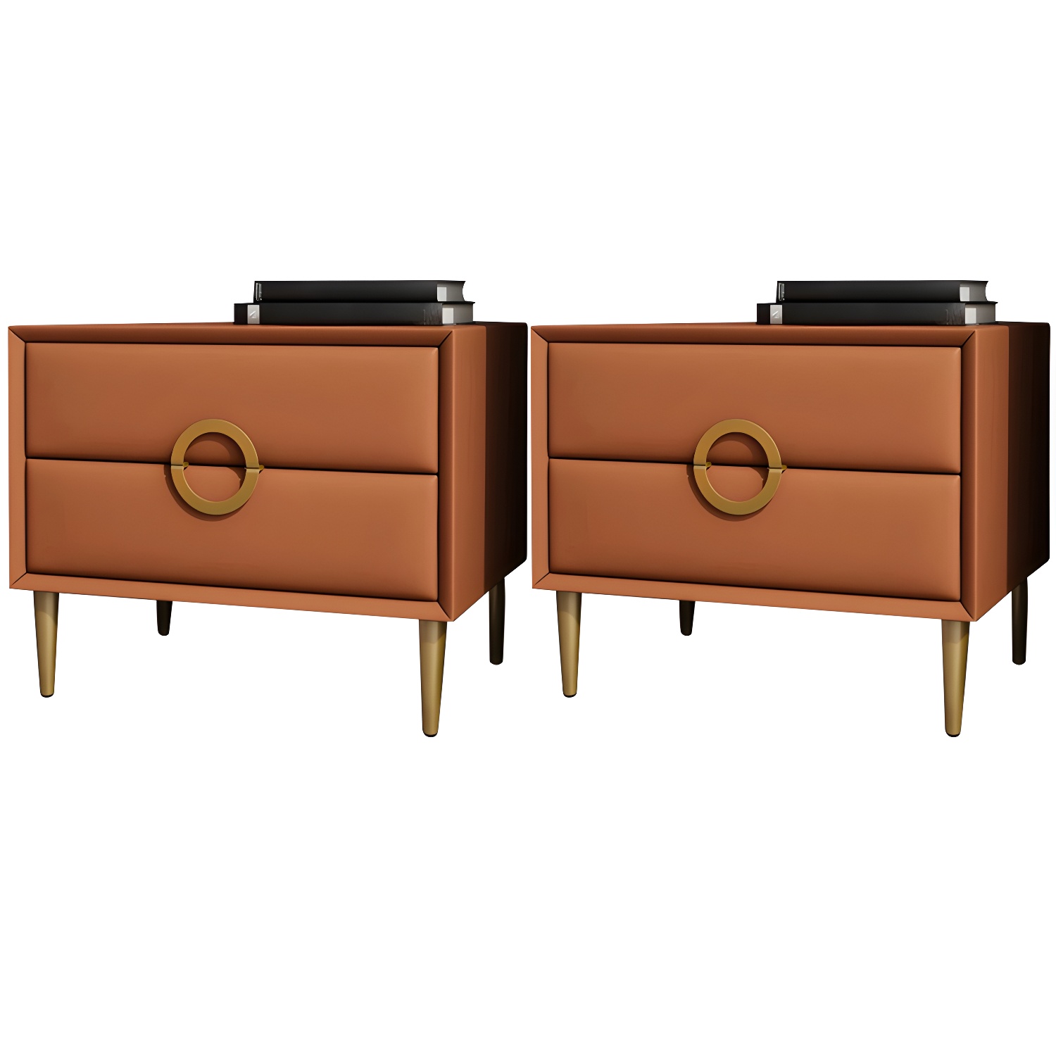 Glam Nightstand with Drawers | Ormau - image 38