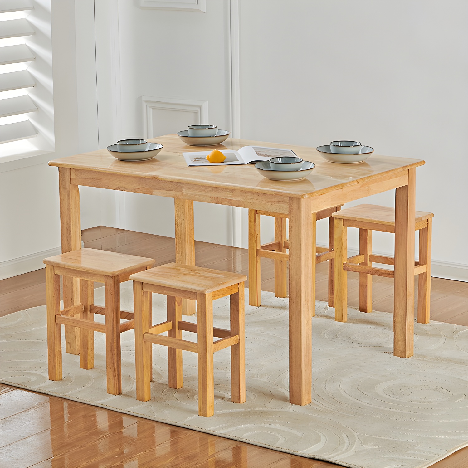 Natural Oak Dining Table | Ormau - image 3