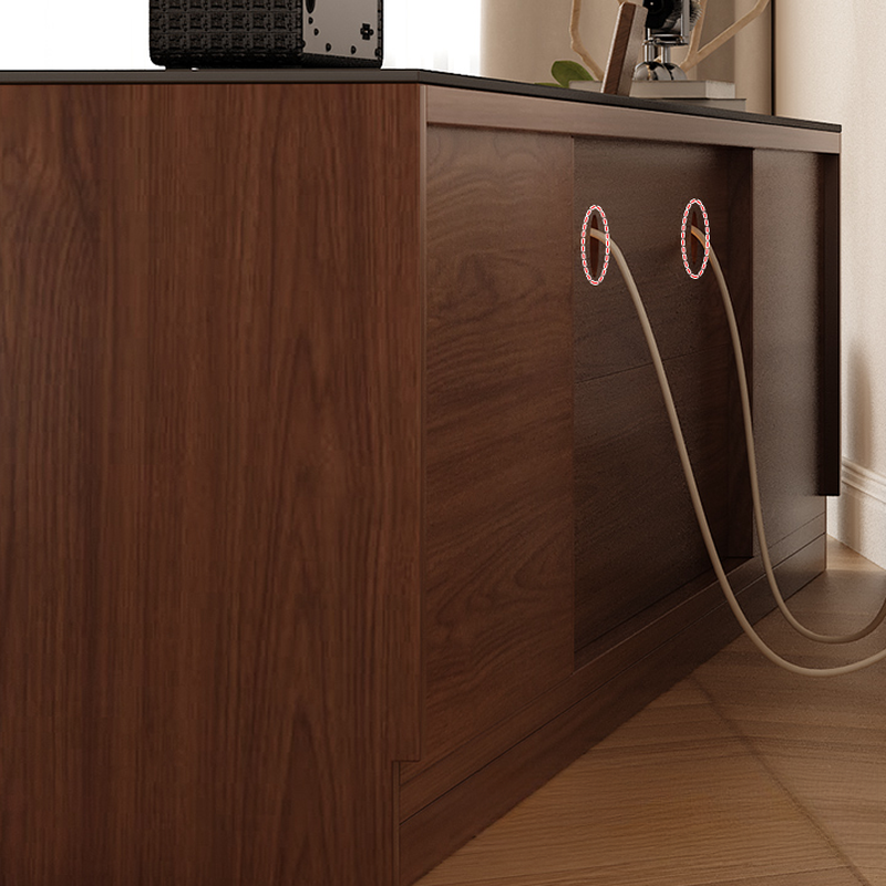 Modern Brown Media Console | Ormau - image 5