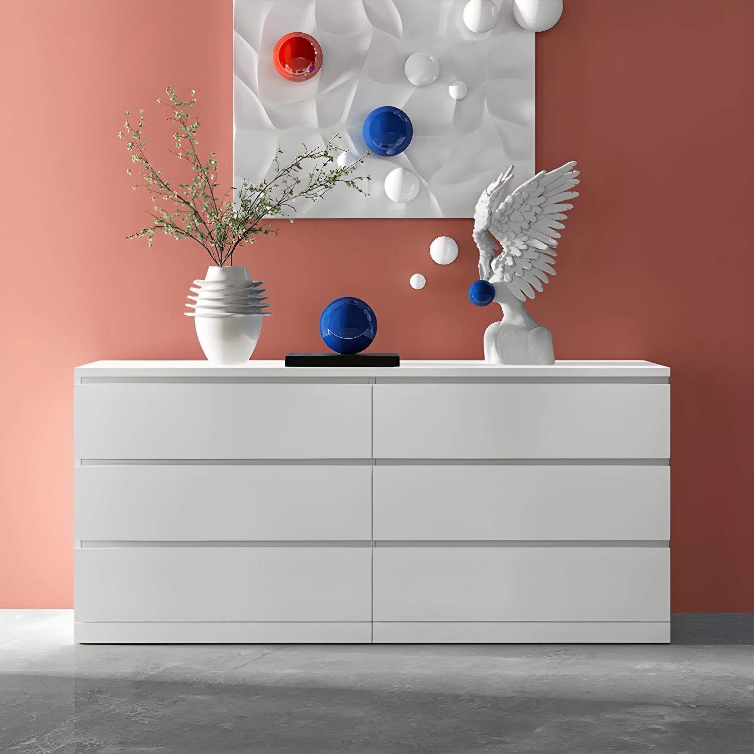 White Modern Chest | Ormau - image 11