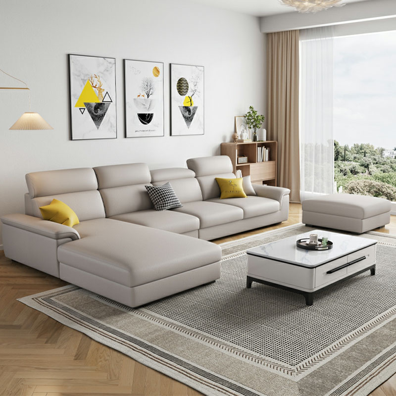Modish L-Shape Sectional | Ormau - image 8