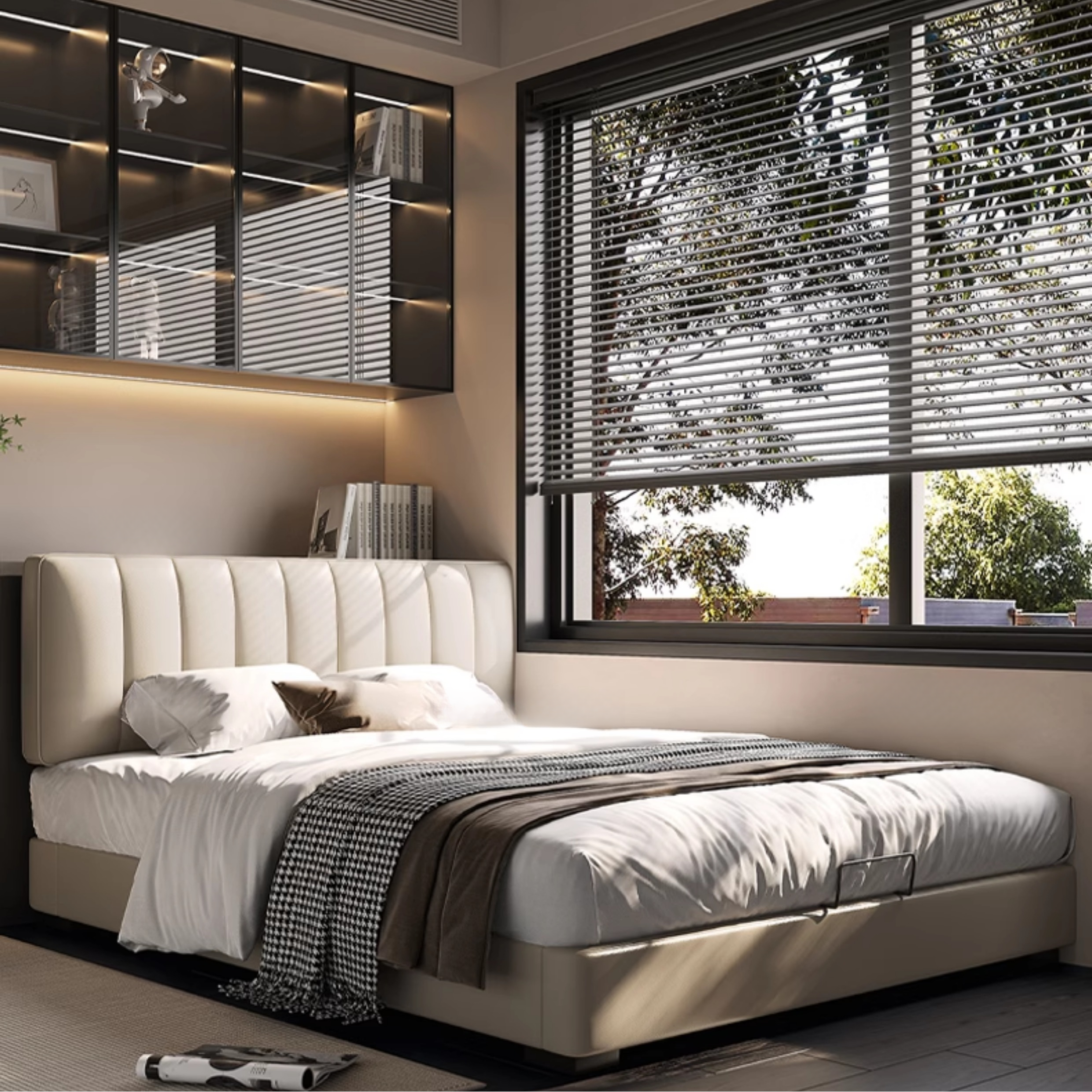 Solid Wood Storage Bed | Ormau - image 27