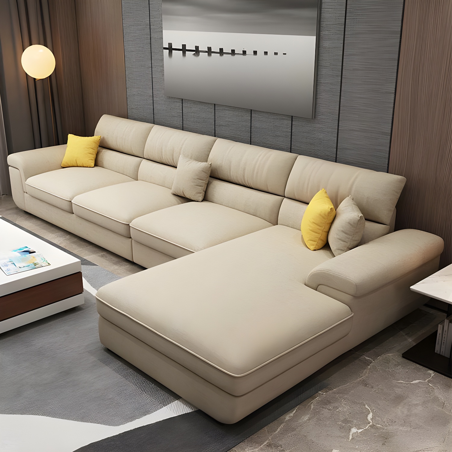 Modern L-Sectional | Ormau - image 9