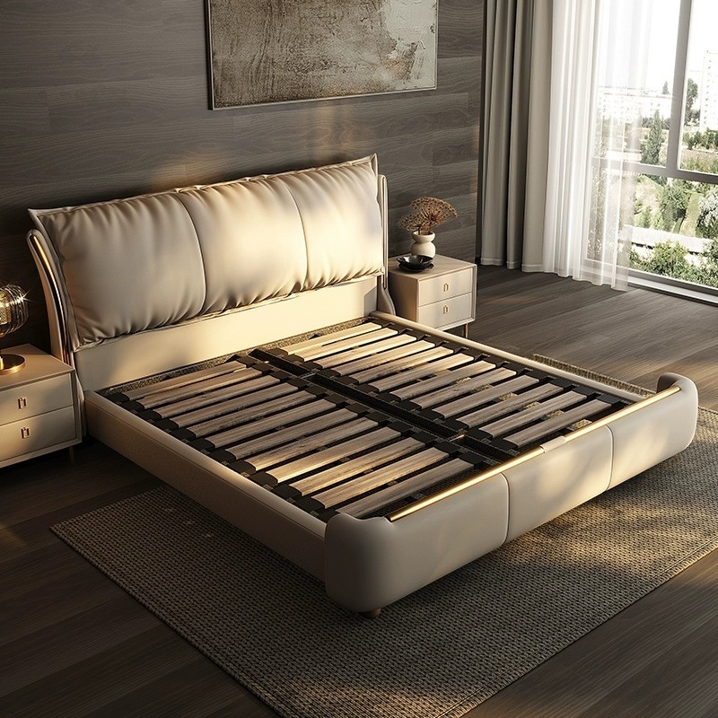 Luxurious Gray Storage Bed | Ormau - image 17