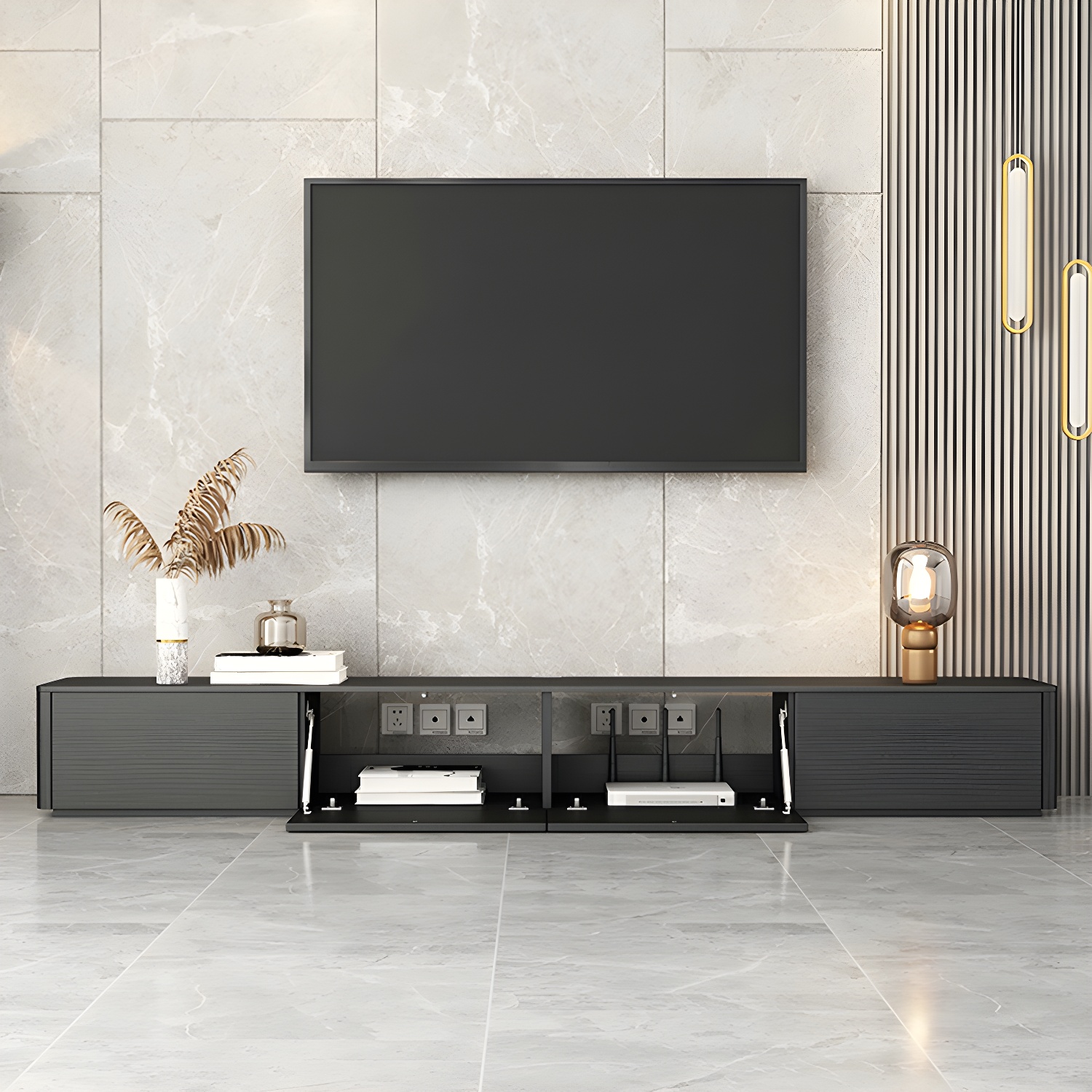 Noir Low Profile TV Stand | Ormau - image 2