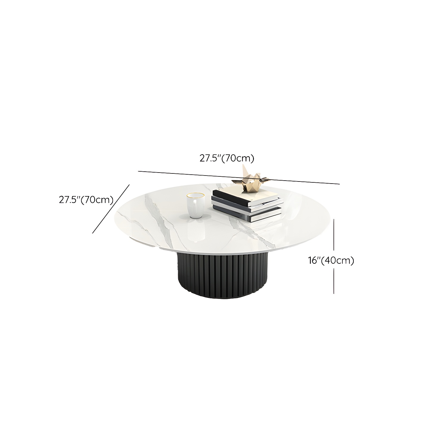 Modern Stone Coffee Table Set | Ormau - image 11