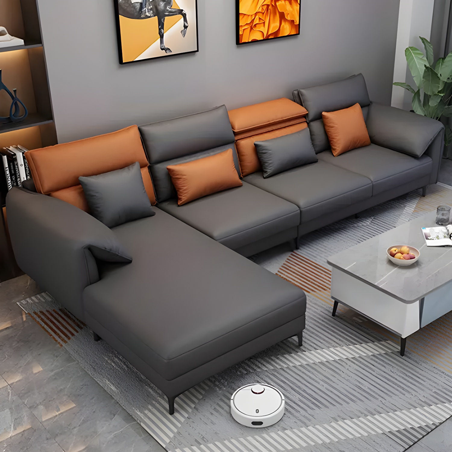 Modern Tech Cloth Sectional | Ormau - image 4