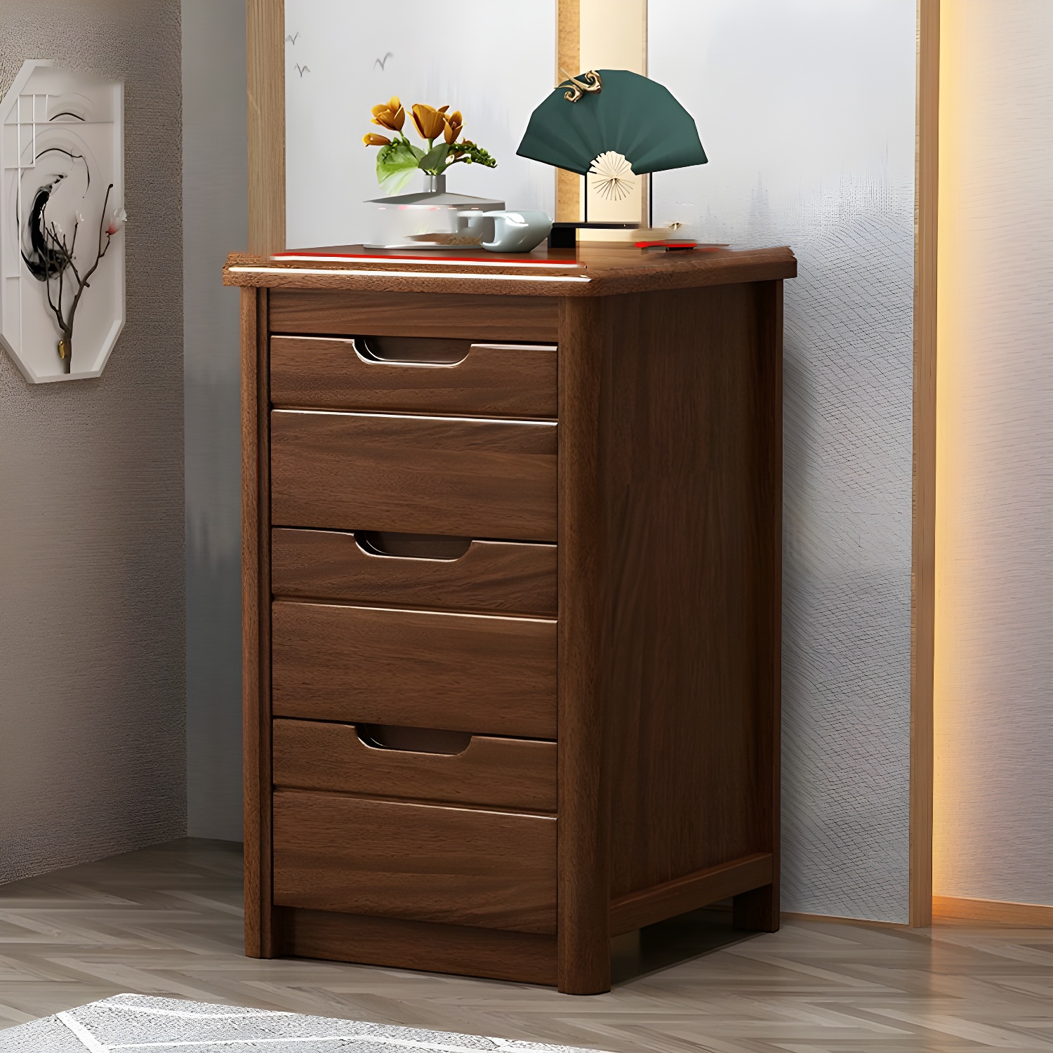 Wood Dresser | Narrow Vertical Design | Ormau - image 33