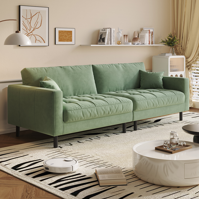 Modern Faux Leather Sofa | Ormau - image 6