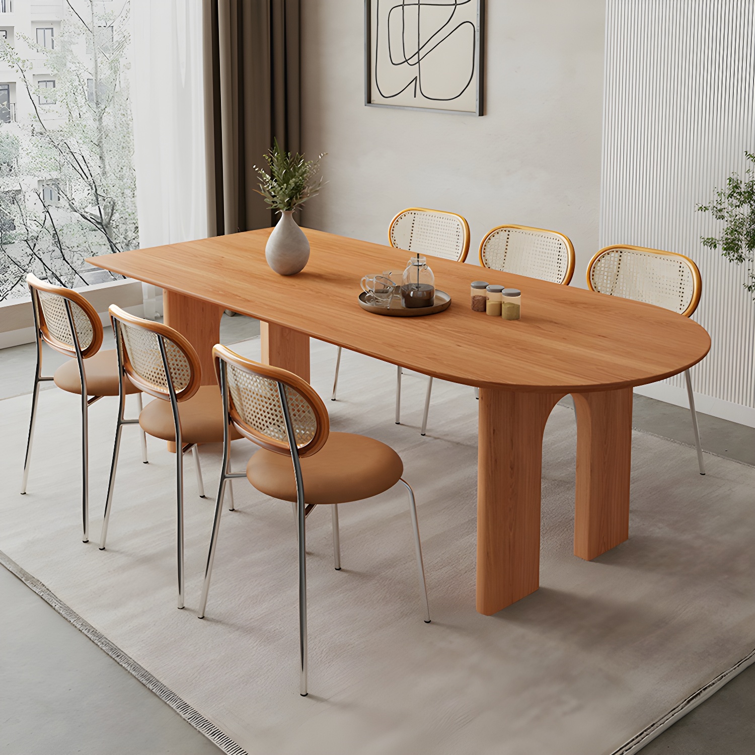 Scandinavian Oval Dining Table | Ormau - image 10