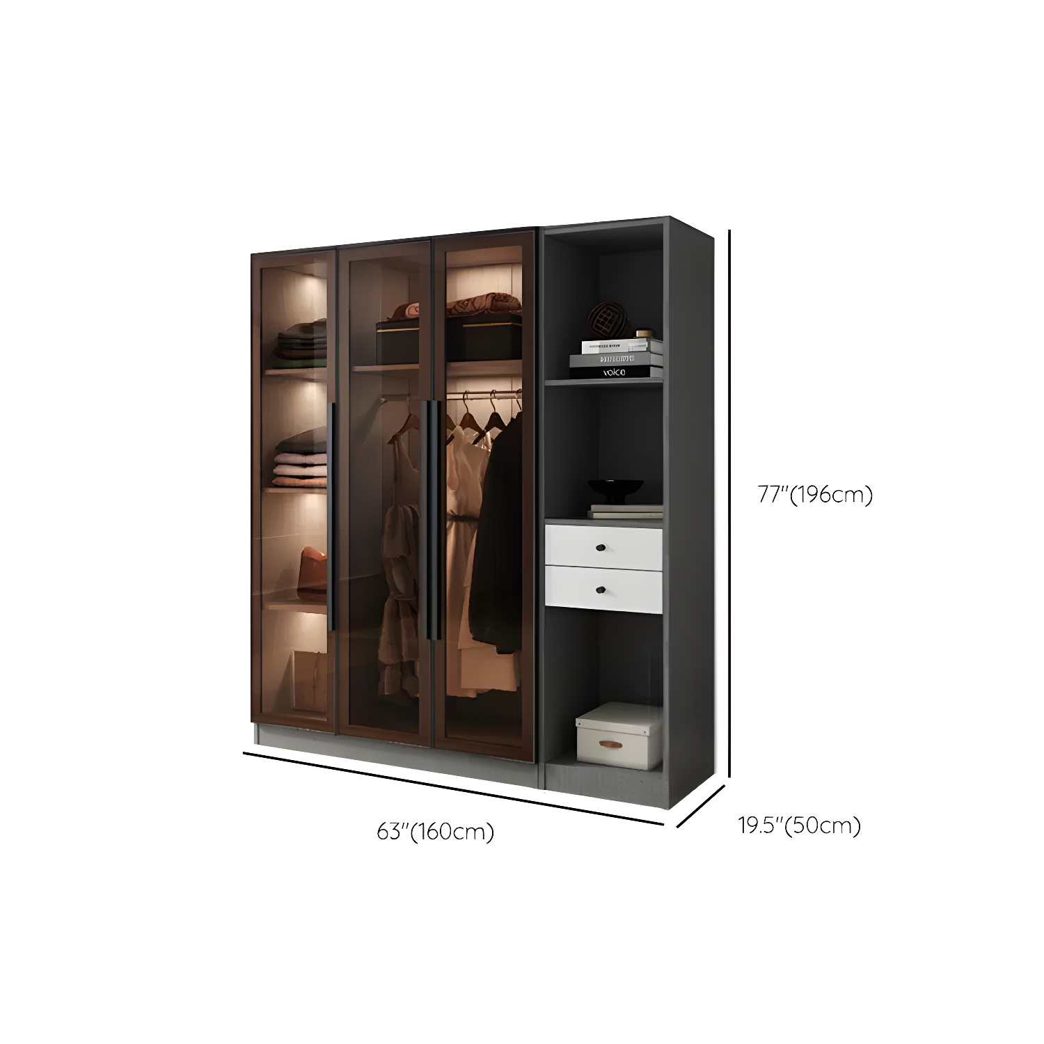 Modern Wardrobe Cabinet | Ormau - image 21