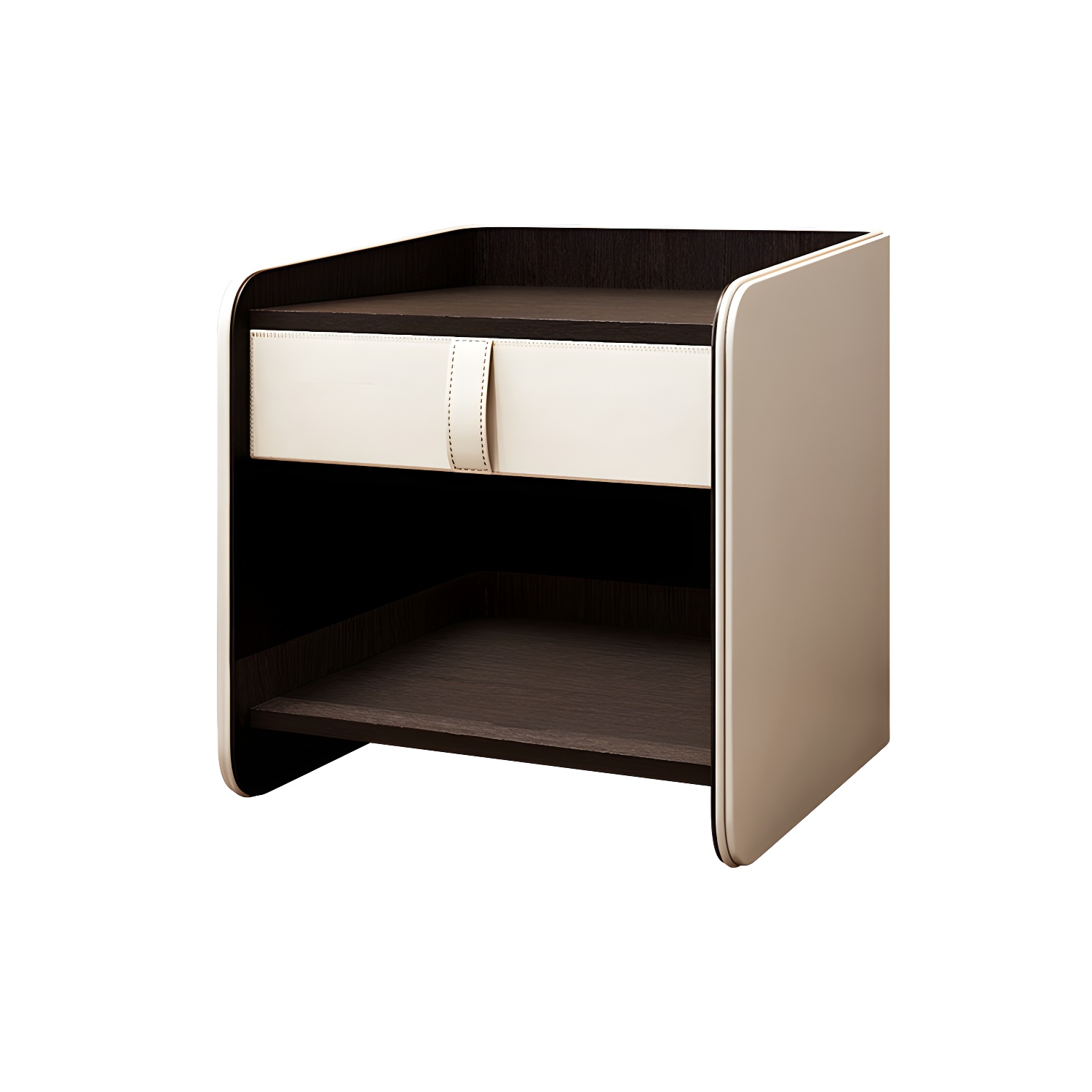 Faux Leather Nightstand | Ormau - image 1