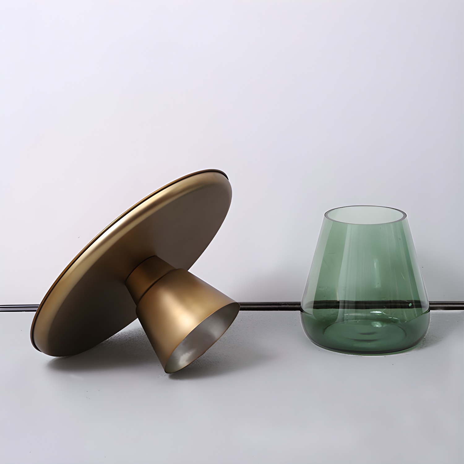 Glass & Gold Coffee Table | Ormau - image 13