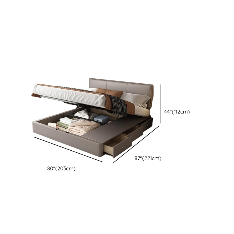 Grey Timber Platform Bed | Ormau - image 17