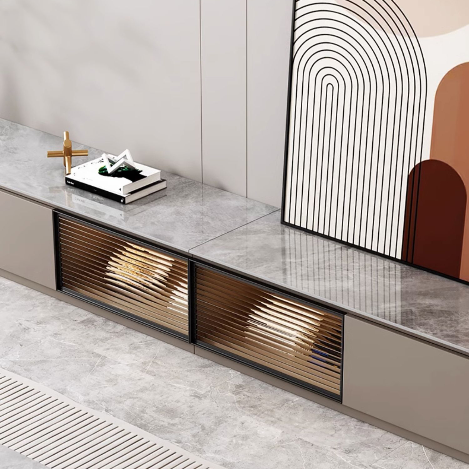 Champagne Stone TV Stand | Ormau - image 7