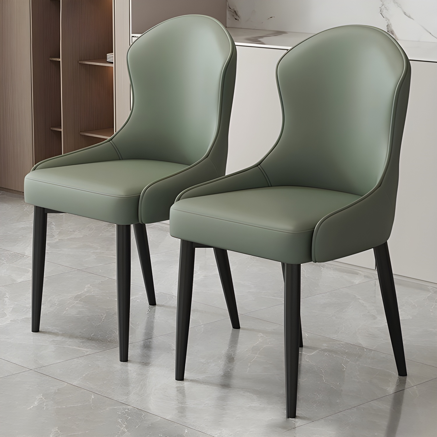 Wingback Dining Chair | Ormau - image 36