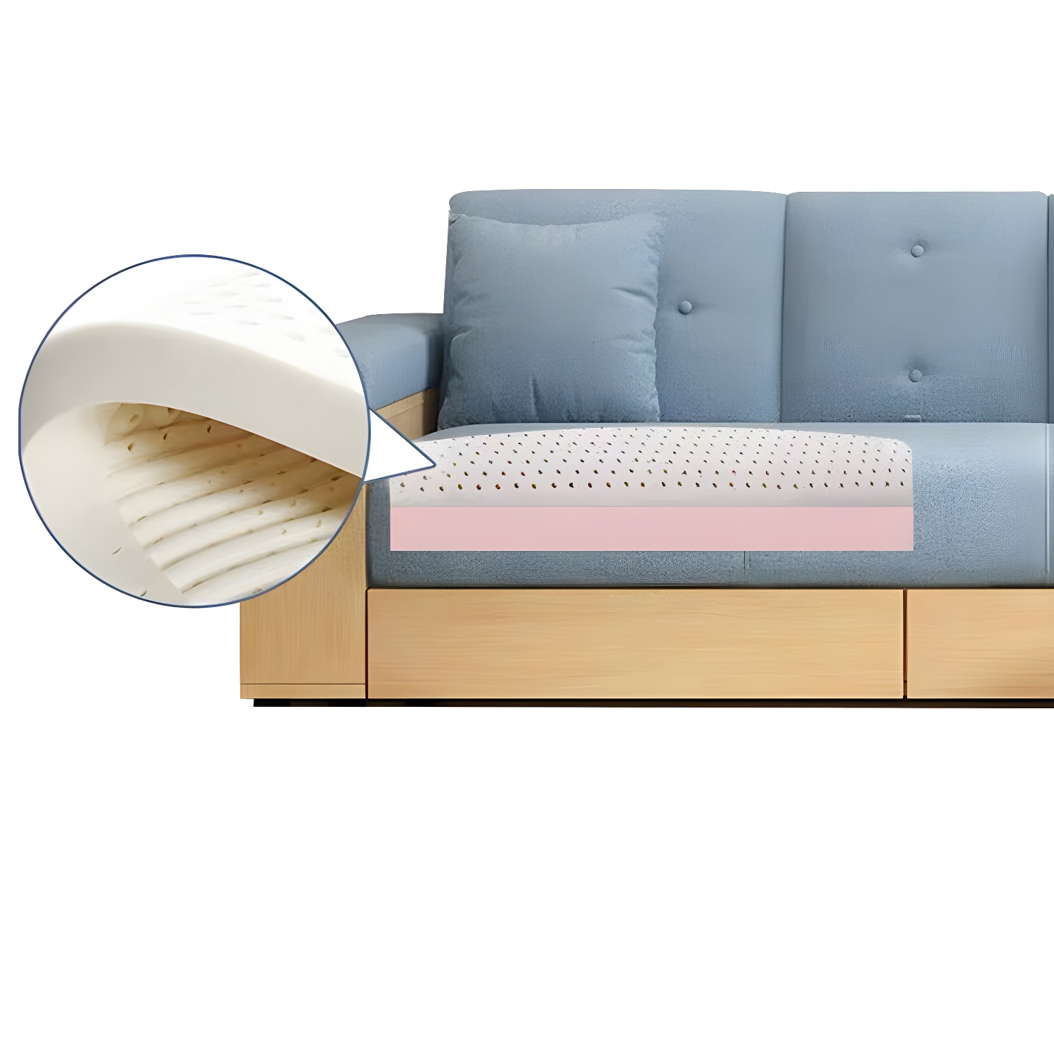 Convertible Fabric Sectional | Ormau - image 9