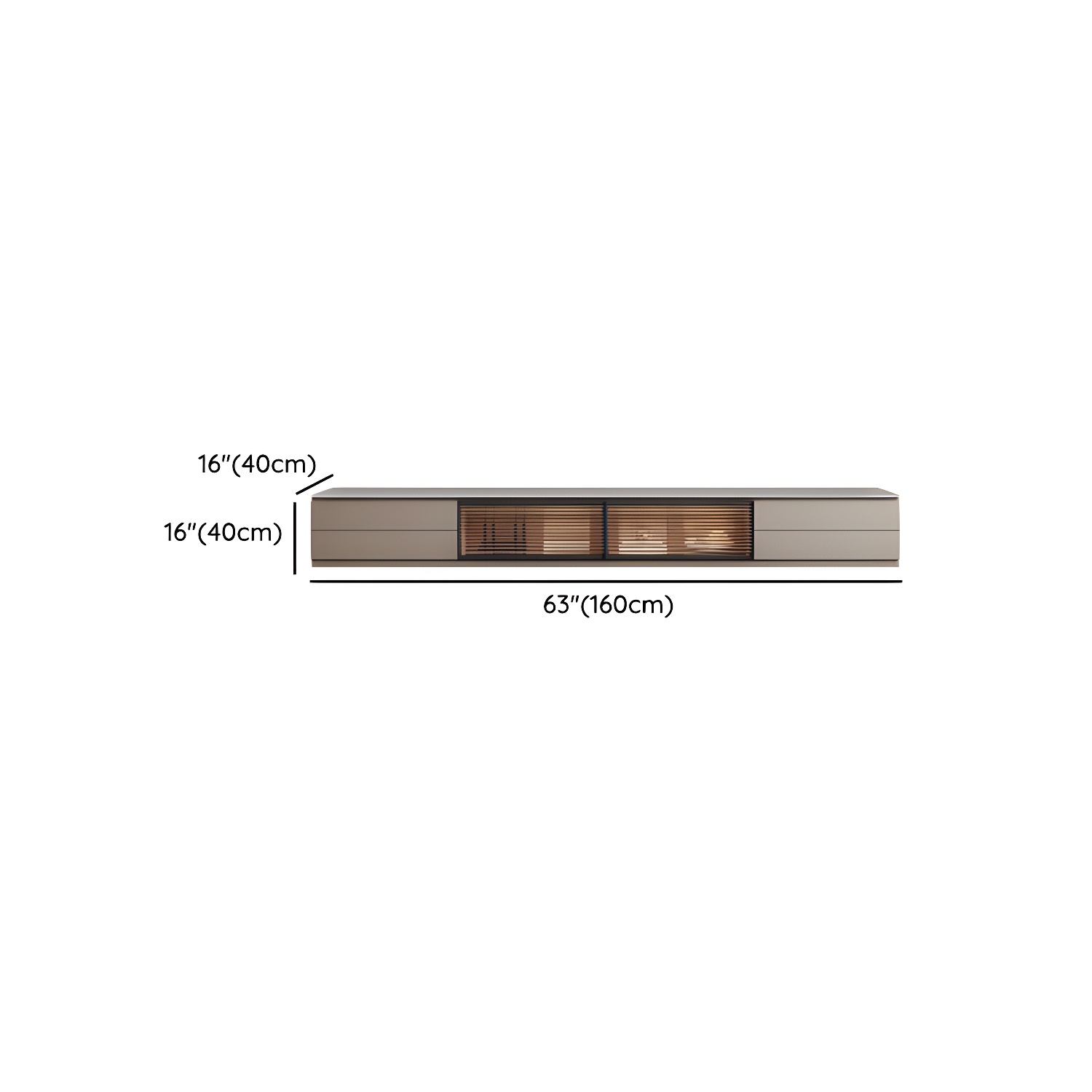 Champagne Stone TV Stand | Ormau - image 8