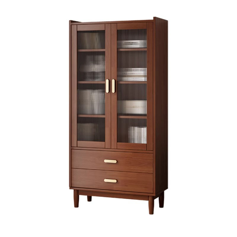 Solid Wood Accent Cabinet with Glass Door | Ormau - image 15