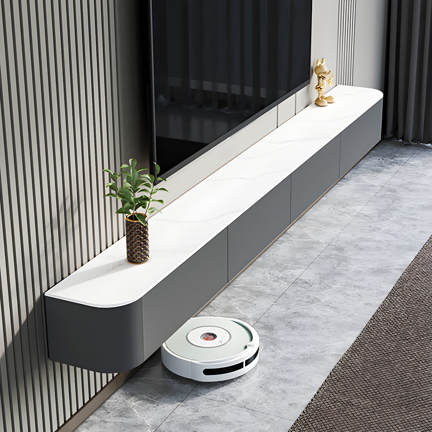 Floating Media Stand | Ormau - image 3