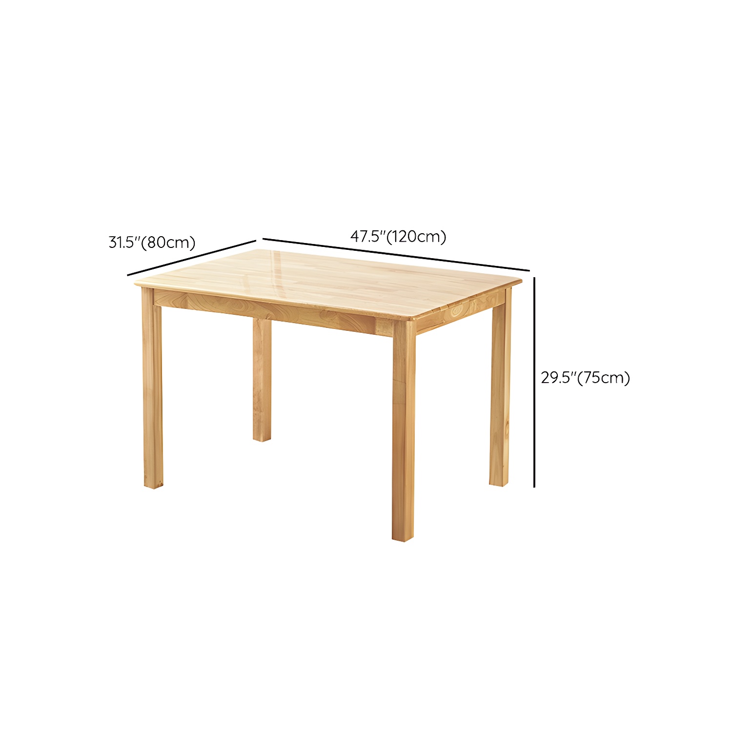 Natural Oak Dining Table | Ormau - image 19