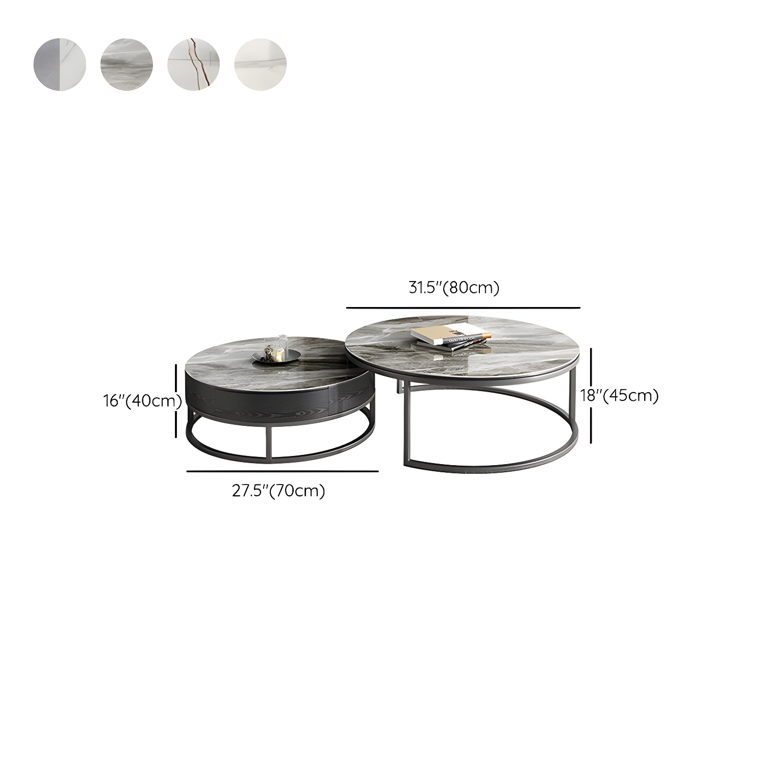 Slate Nesting Coffee Table | Ormau - image 18