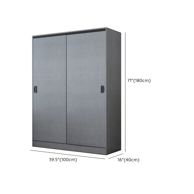 Modern Dove Grey Wardrobe | Ormau - image 7