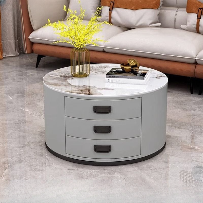 Sintered Stone Drum Table | Ormau - image 5