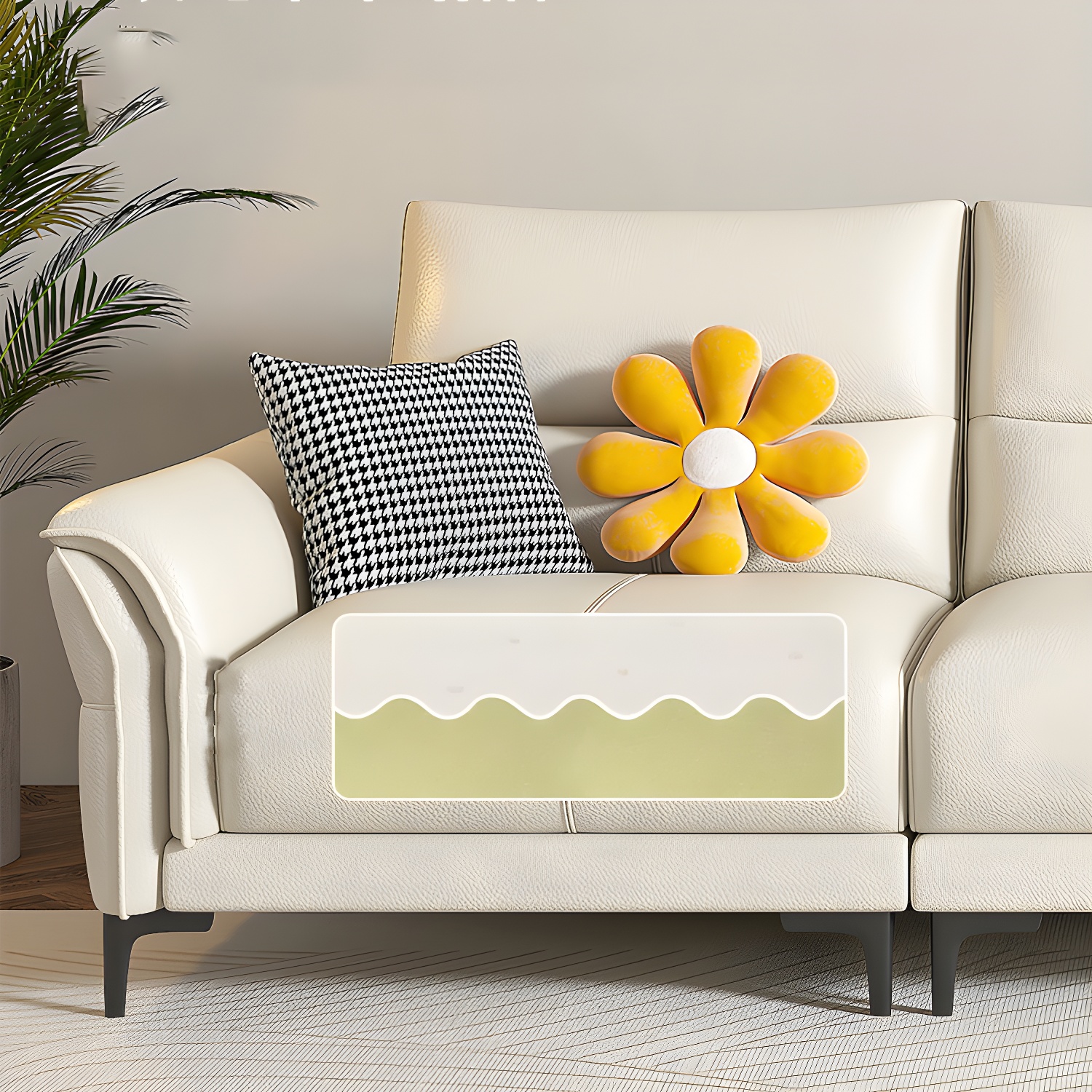 Contrast Sectional Sofa | Ormau - image 6