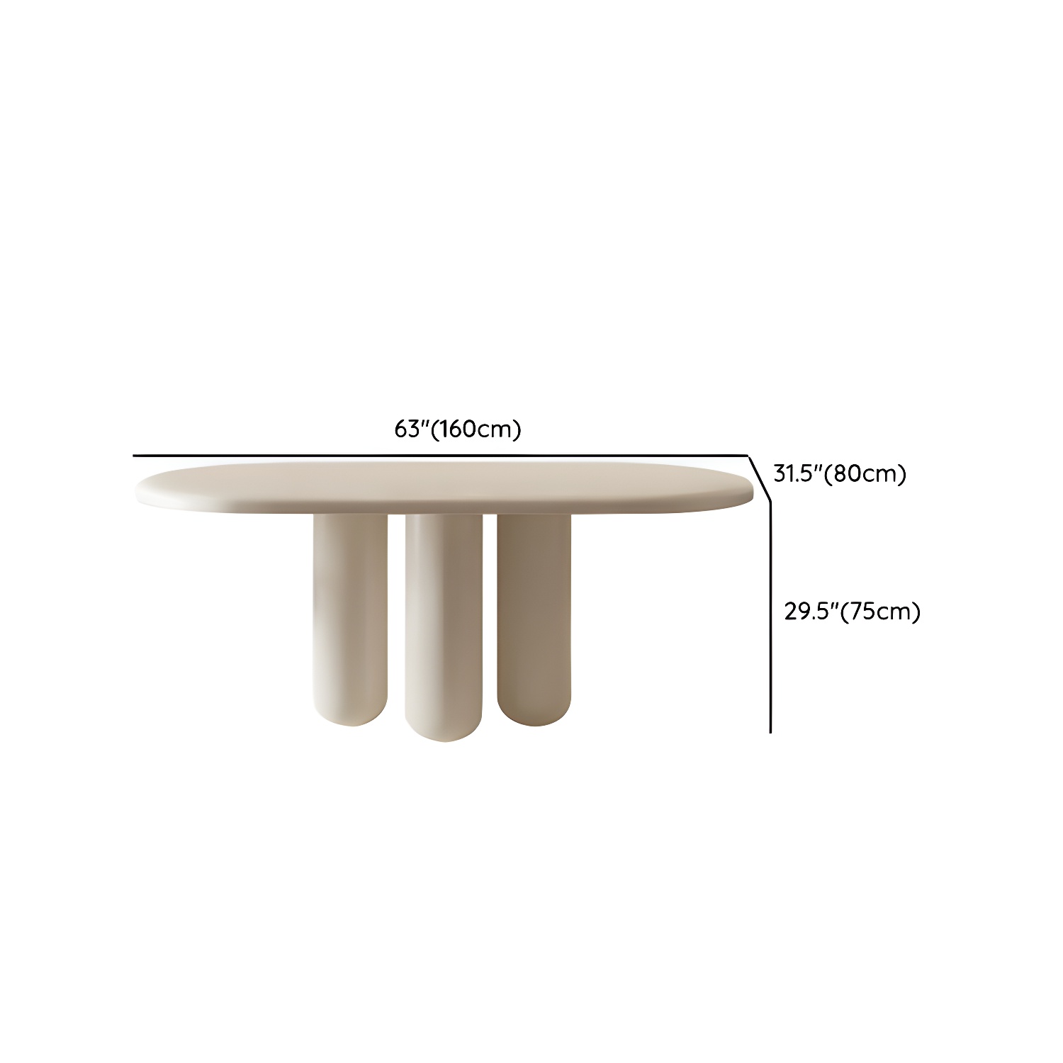 Oval & Round Dining Table | Ormau - image 12