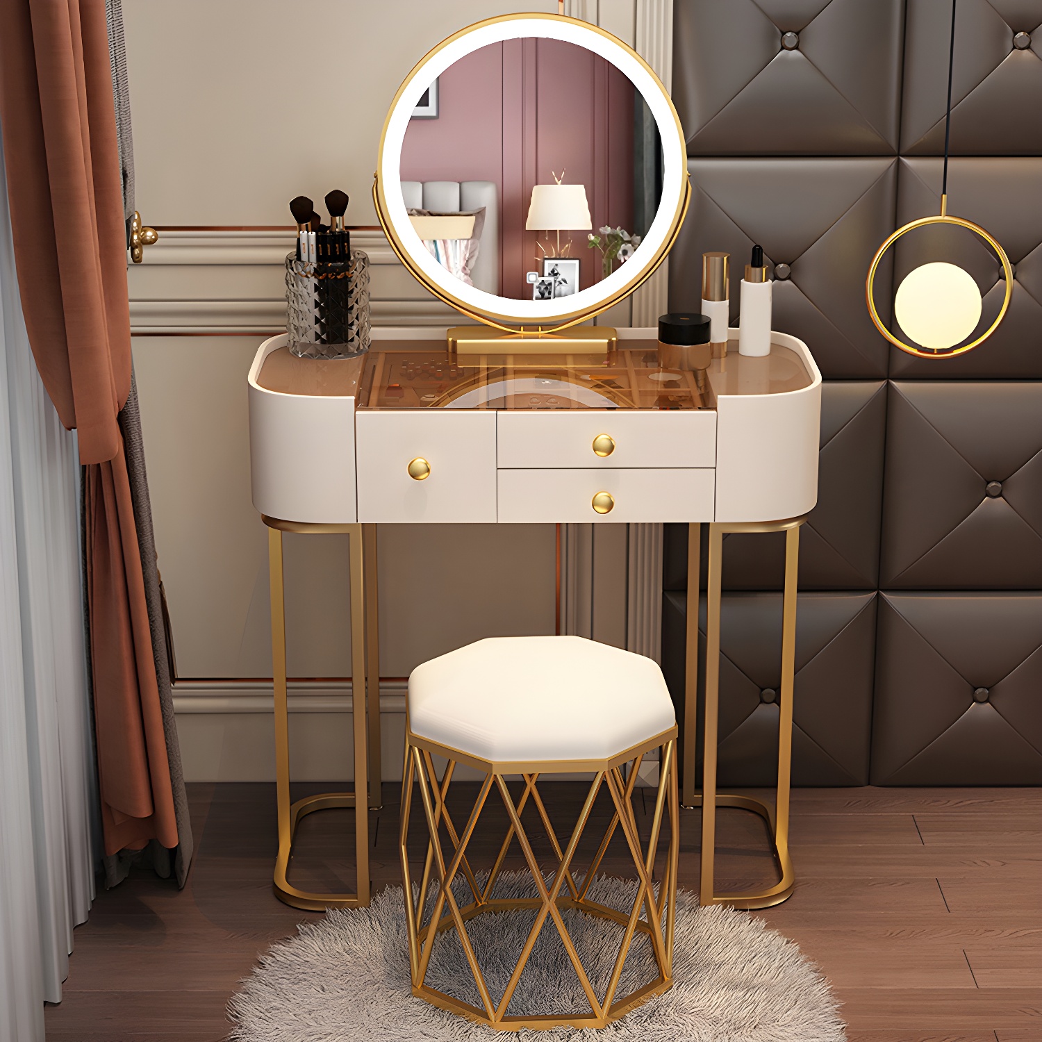 Glam Glass Vanity | Ormau - image 34