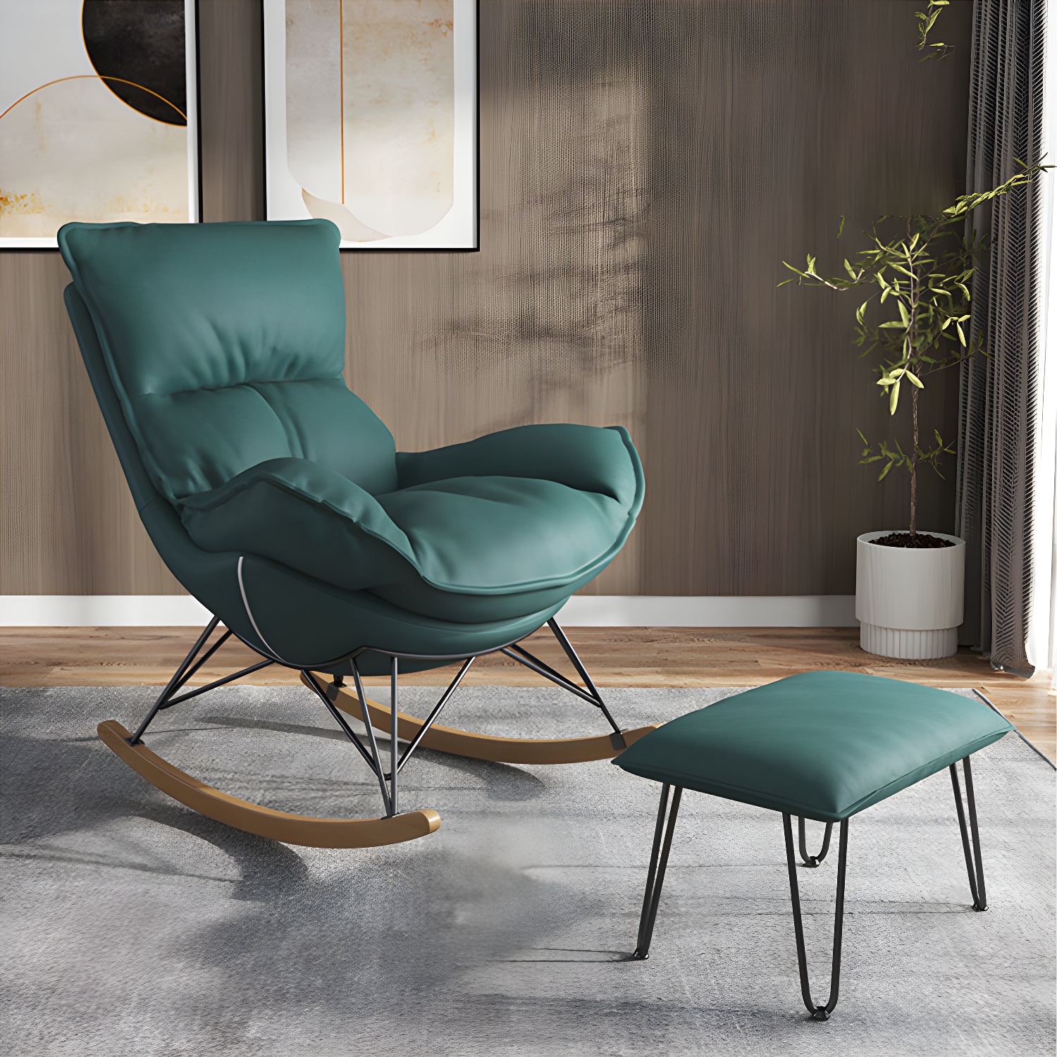 Upholstered Rocker | Ormau - image 4