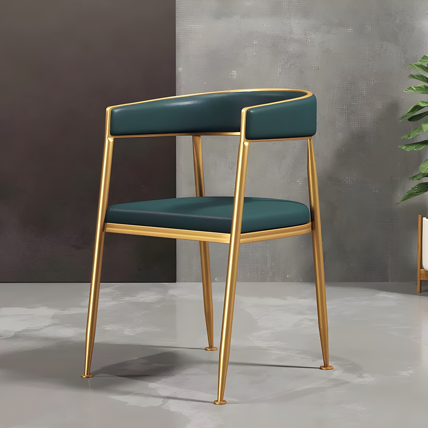Glam Gold Arm Chair | Ormau - image 14