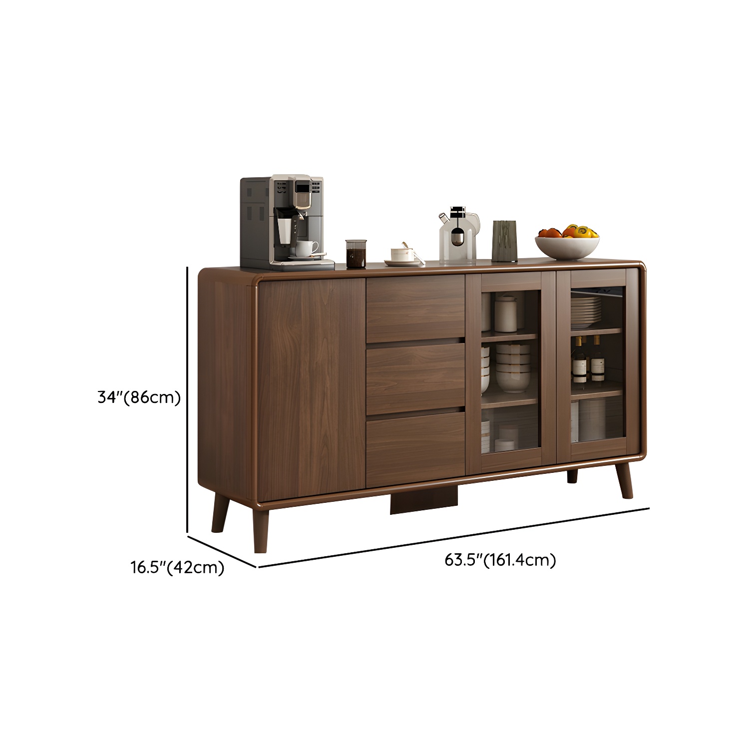 Modern Brown Sideboard | Ormau - image 15