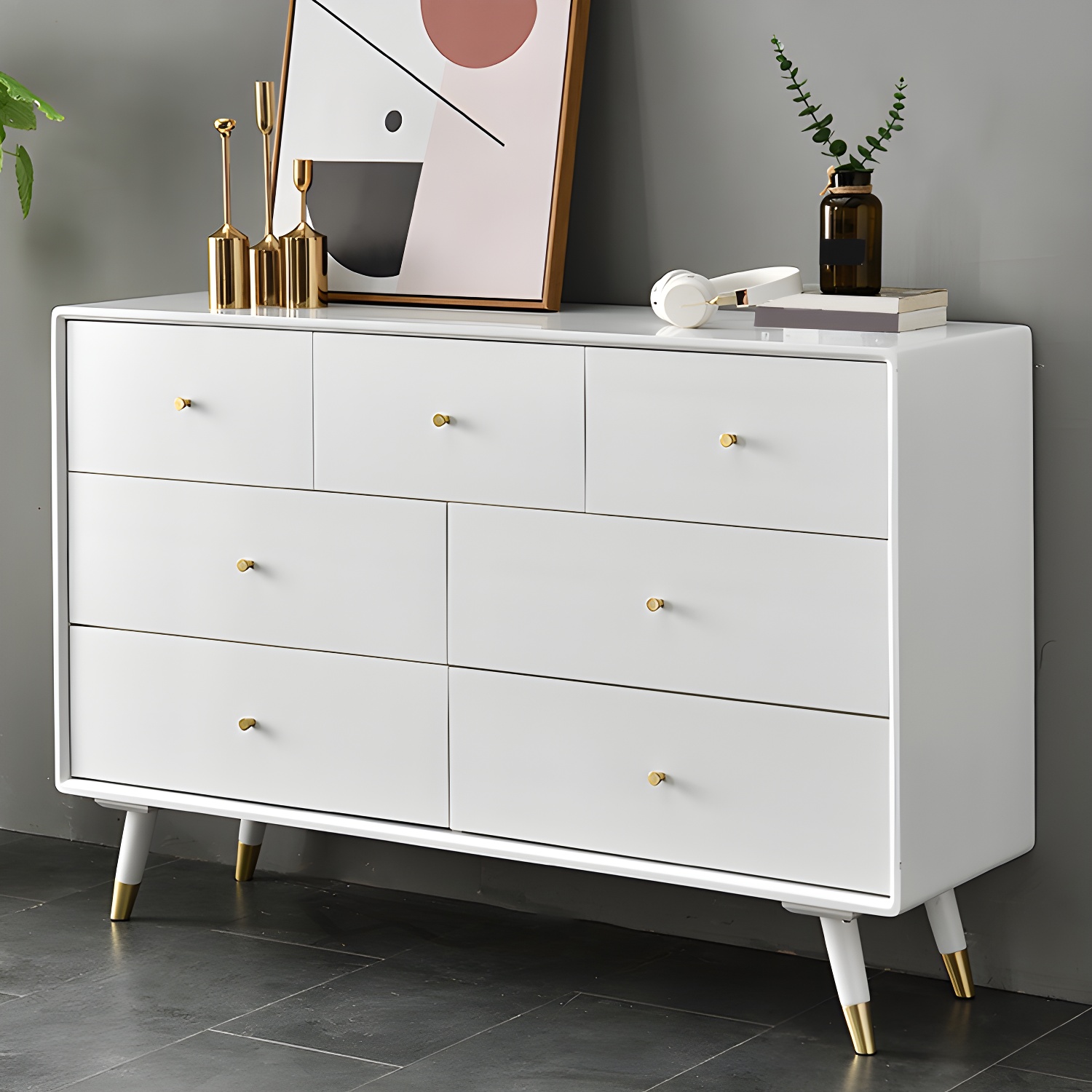 Solid Wood Accent Chest | Ormau - image 23