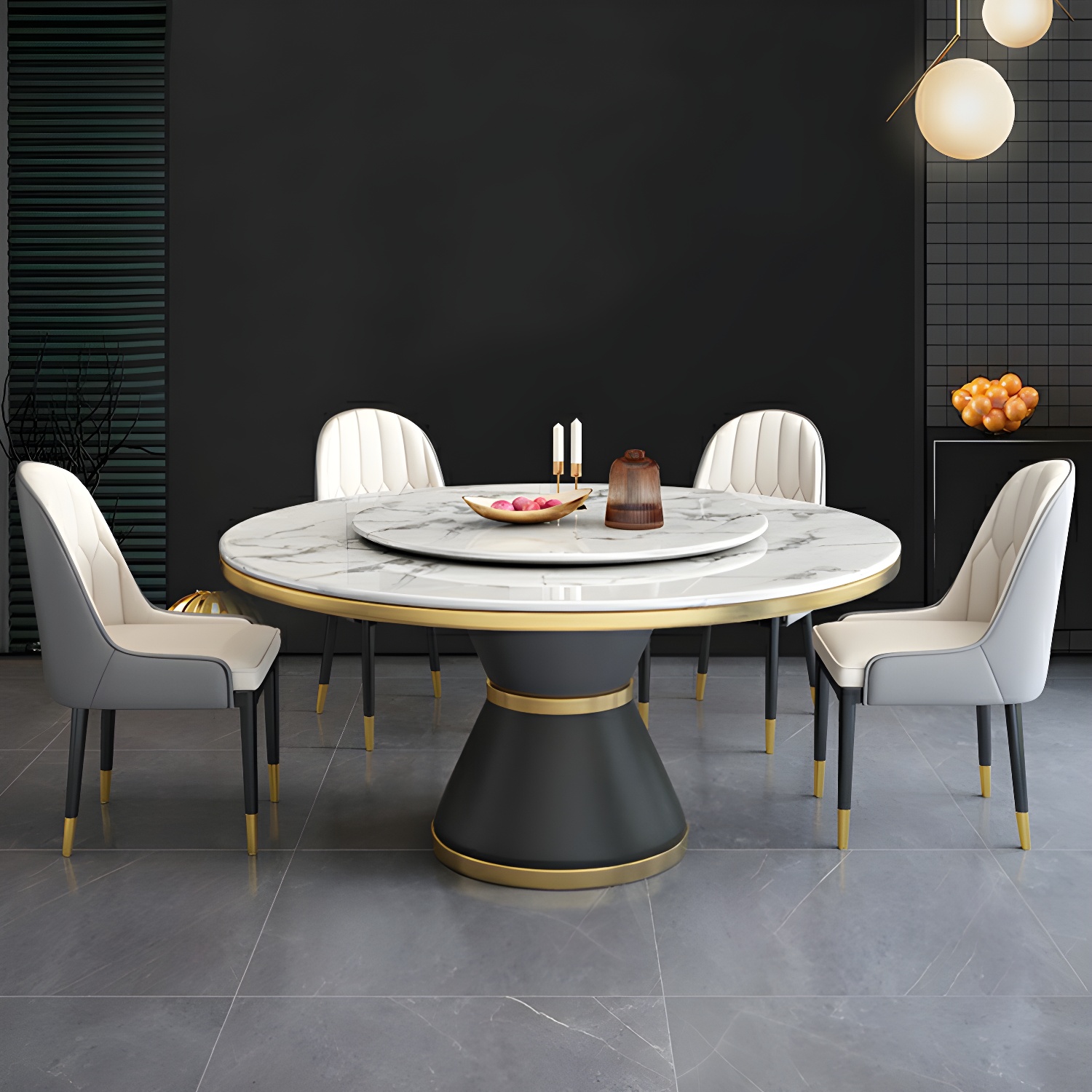 Glam Marble Dining Set | Ormau - image 1