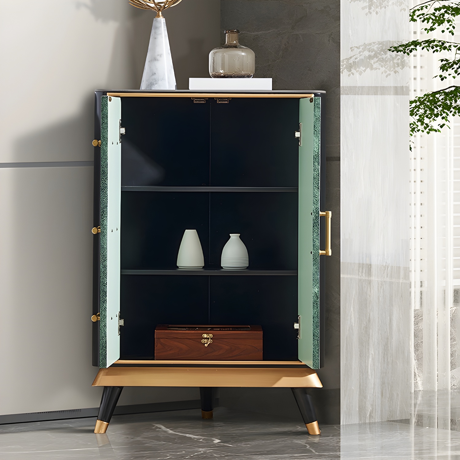 Glam Corner Cabinet | Ormau - image 4
